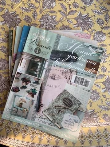 pakket brocante living magazines - beschikbaar voor biedingen