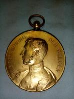 Herdenkingsmedaille Albert I 1910, Verzenden, Brons
