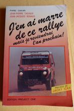 livre paris-dakar rallye 1983, Ophalen of Verzenden, Zo goed als nieuw, Auto's