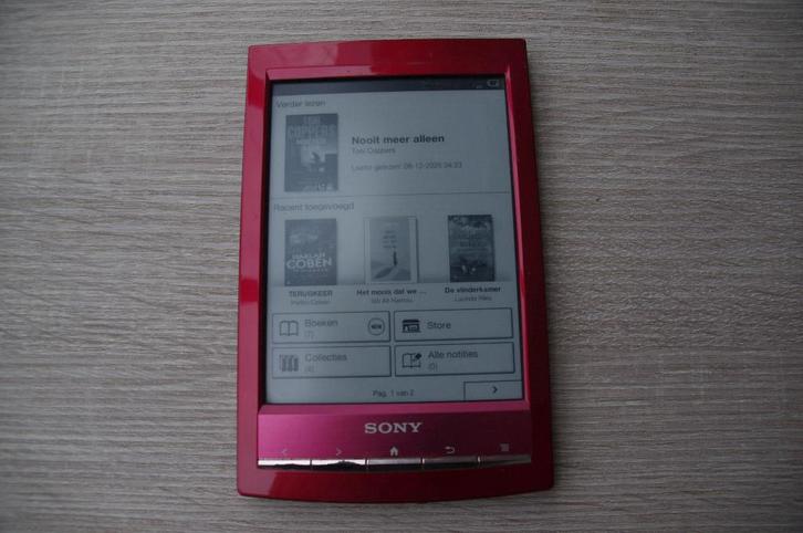 E-Readers, Computers en Software, E-readers, Niet werkend, 6 inch of minder, 4 GB of minder, Touchscreen, Audio, Uitbreidbaar geheugen