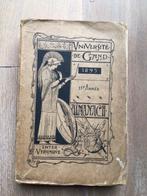 Almanach Université de gand 1895, Antiek en Kunst, Ophalen of Verzenden