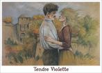 Ex-libris - Tendre Violette - La coquetière - Servais, Ophalen of Verzenden