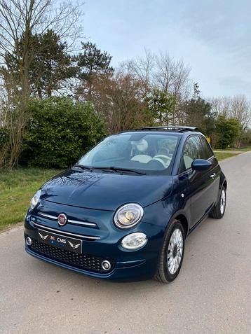 Fiat 500 1.2i Automaat 2019/Open Dak/Navi-CarPlay/Garantie beschikbaar voor biedingen