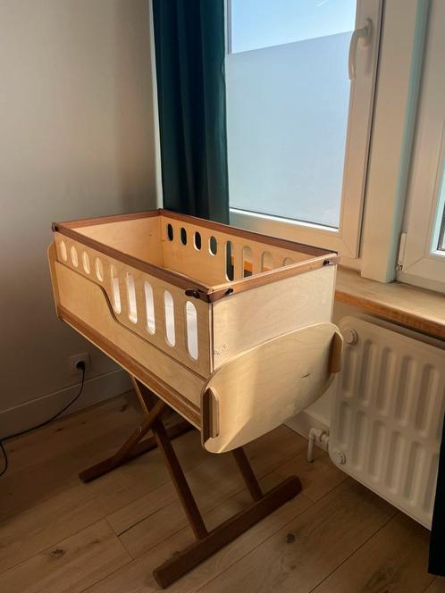 Ecologische houten co-sleeper/wieg, Kinderen en Baby's, Babywiegjes en Ledikanten, Wieg, Ophalen