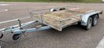 Aanhangwagen plateau machinelader, Auto diversen, Aanhangers en Bagagewagens, Ophalen, Gebruikt