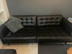 Ensemble Canapé+fauteuil+repose pied IKEA LANDSKRONA-cuir, Maison & Meubles, Canapés | Salons, Enlèvement, Comme neuf, Quatre personnes ou plus