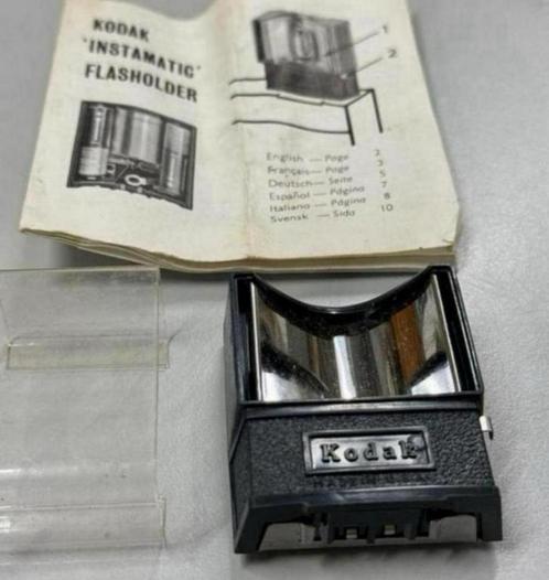 Vintage Kodak Instamatic Flasholder - C110F + plastic kap, Verzamelen, Foto-apparatuur en Filmapparatuur, Flitser, Ophalen of Verzenden
