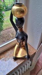 Bronzen beeld Afrikaanse stijl, Ophalen, Brons