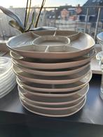 Assiettes fondue porcelaine - Lagenthal, Antiquités & Art, Enlèvement