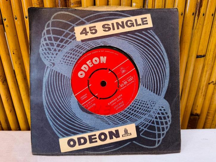 Little Willy Littlefield „Kansas City” Odeon 1959 45t vinyl, Cd's en Dvd's, Vinyl Singles, Gebruikt, Single, Jazz en Blues, 7 inch
