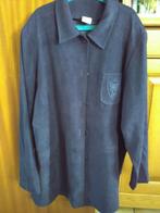 Set van stof met perzikhuideffect, maat 44, Kleding | Dames, Pas de marque, Kostuum of Pak, Blauw, Maat 42/44 (L)