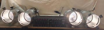 Par64 set met Botex DC-4P controller beschikbaar voor biedingen