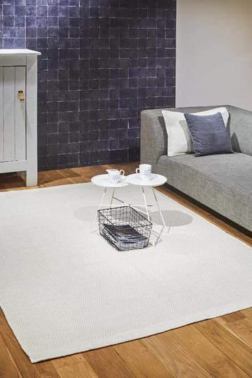 NIEUW VLOERKLEED TAPIJT carpet wol Handgeknoopt wit 160x230 beschikbaar voor biedingen