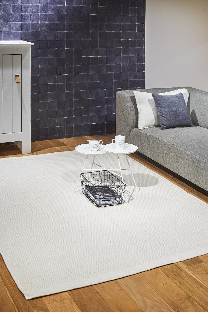NIEUW VLOERKLEED TAPIJT carpet wol Handgeknoopt wit 160x230, Huis en Inrichting, Stoffering | Tapijten en Vloerkleden, Nieuw, 150 tot 200 cm