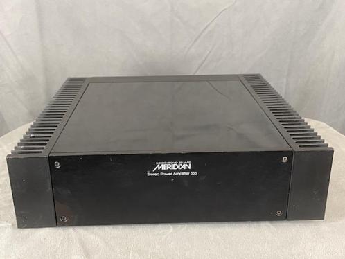 MERIDIAN 555 eindversterker, Audio, Tv en Foto, Versterkers en Ontvangers, Gebruikt, Stereo, 60 tot 120 watt, Overige merken, Ophalen of Verzenden