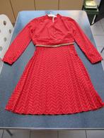 jurk nieuw Who's that girl, rood, small, lange mouw, Vêtements | Femmes, Taille 36 (S), Rouge, Enlèvement ou Envoi, Neuf