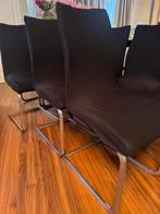 Lots de 8 chaises de salle a manger, Maison & Meubles, Chaises, Enlèvement, Utilisé, Noir, Cinq, Six Chaises ou plus