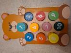 Marionette houten beer met cijfers, Kinderen en Baby's, Speelgoed | Houten speelgoed, Ophalen, Gebruikt