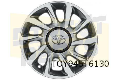 Toyota Aygo velg Aluminium 15'' turbine zilver Origineel! PW, Auto-onderdelen, Banden en Velgen, Band(en), 15 inch, Personenwagen