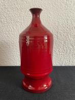 Rode kokervaas met teutje – Amphora / Perignem, Ophalen of Verzenden