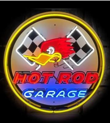 Clay Smith Hot Rod garage neon en andere USA mancave neons beschikbaar voor biedingen