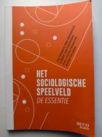 Het sociologisch speelveld, Boeken, Ophalen, Zo goed als nieuw