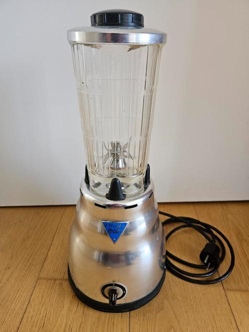 Blender Benelec - Aluminium - Mixeur Miss Daisy Belgique - 1, Elektronische apparatuur, Blenders, Zo goed als nieuw, Ophalen of Verzenden