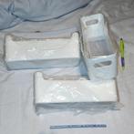 nieuwe bakjes met bevestigingsstrips, Enlèvement ou Envoi, Neuf