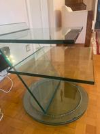 Tonelli Design — table de télévision en verre, Antiquités & Art, Enlèvement