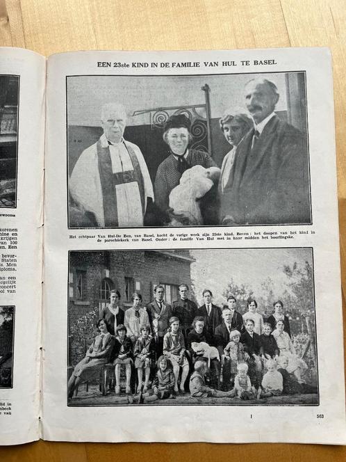 Ons Volk ontwaakt: Familie Van Hul -Bazel -23 kinderen-1930, Boeken, Geschiedenis | Stad en Regio, Gelezen, 20e eeuw of later