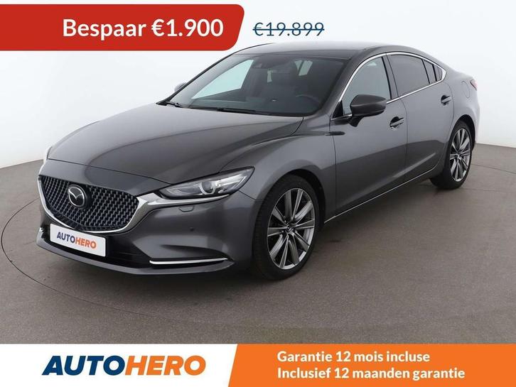 Mazda 6 2.2 Turbodiesel Business-Line (bj 2021), Auto's, Mazda, Te koop, 360° camera, ABS, Achteruitrijcamera, Airbags, Airconditioning