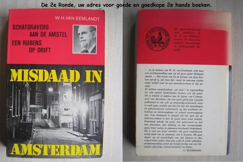 344 - Misdaad in Amsterdam - W.H. van Eemlandt, Boeken, Detectives, Zo goed als nieuw, Ophalen of Verzenden
