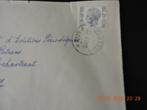 enveloppe Belgie relaisstempel Daussois, Verzenden, Envelop