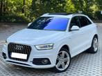 AUDI Q3 2.0 TDI QUATTRO 3X S-LINE PLUS, Autos, Diesel, Automatique, Particulier, Blanc