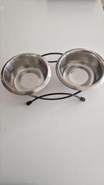 Dubbele eetbak, Dieren en Toebehoren, Ophalen, Gebruikt