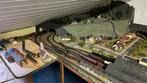 Circuit train HO avec maquettes, rails, trains,… JOUEF LIMA, Enlèvement, Rails, Jouef