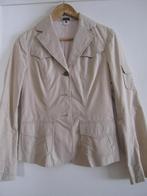 beige blazer Chine Collection maat 2, Taille 38/40 (M), Enlèvement ou Envoi, Beige, Comme neuf