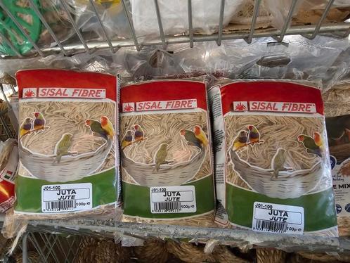 Jute 100 gram - premium nest materiaal, Dieren en Toebehoren, Vogels | Toebehoren, Ophalen