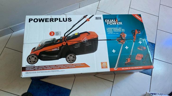 tondeuse électrique + coupe bordure + taille haie, Tuin en Terras, Grasmaaiers, Ophalen