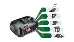 3x Bosch Lithium-Ion batterij,1 lader - 18 Volt - 1,5 Ah, Ophalen of Verzenden, Zo goed als nieuw