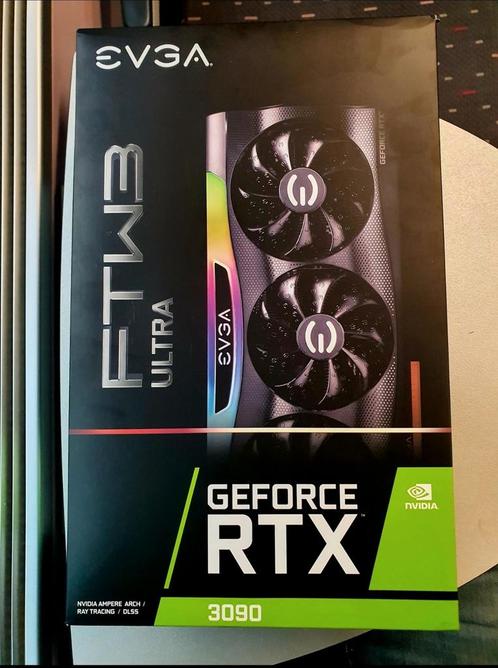 EVGA RTX 3090 FTW3 Ultra 24GB, Computers en Software, Videokaarten, Zo goed als nieuw, AMD, Ophalen of Verzenden