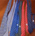 6 cravates en soie Hermès à vendre, Autres couleurs, À motif, Comme neuf, Hermes