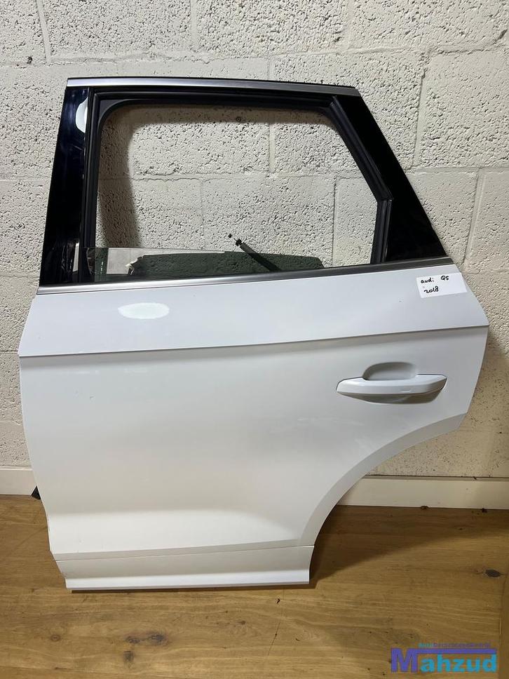 AUDI Q5 FYB Wit links achter deur portier 2016-2020, Auto-onderdelen, Carrosserie, Deur, Audi, Gebruikt, Ophalen of Verzenden