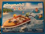 Playmobil Family Fun Speedboot 70091, Ophalen of Verzenden, Zo goed als nieuw, Complete set