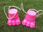 Paar roze loopklossen voor jonge kinderen.  NIEUW !, Ophalen of Verzenden