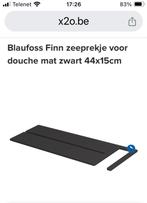 BLAUFOSS ZEEPREKJE VOOR DOUCHE MAT ZWART, Huis en Inrichting, Badkamer | Badtextiel en Accessoires, Nieuw, Overige typen, Zwart