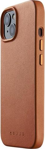 Iphone 13/14/15 leather case Tan, Télécoms, Téléphonie mobile | Housses, Coques & Façades | Apple iPhone, Enlèvement ou Envoi
