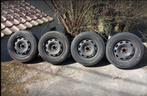 4 stalen velgen 15 inch VW groep (5×112), Audi, Gebruikt, Ophalen