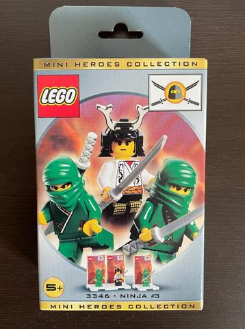 Lego 3346 Three Minifig Pack Ninja #3 beschikbaar voor biedingen