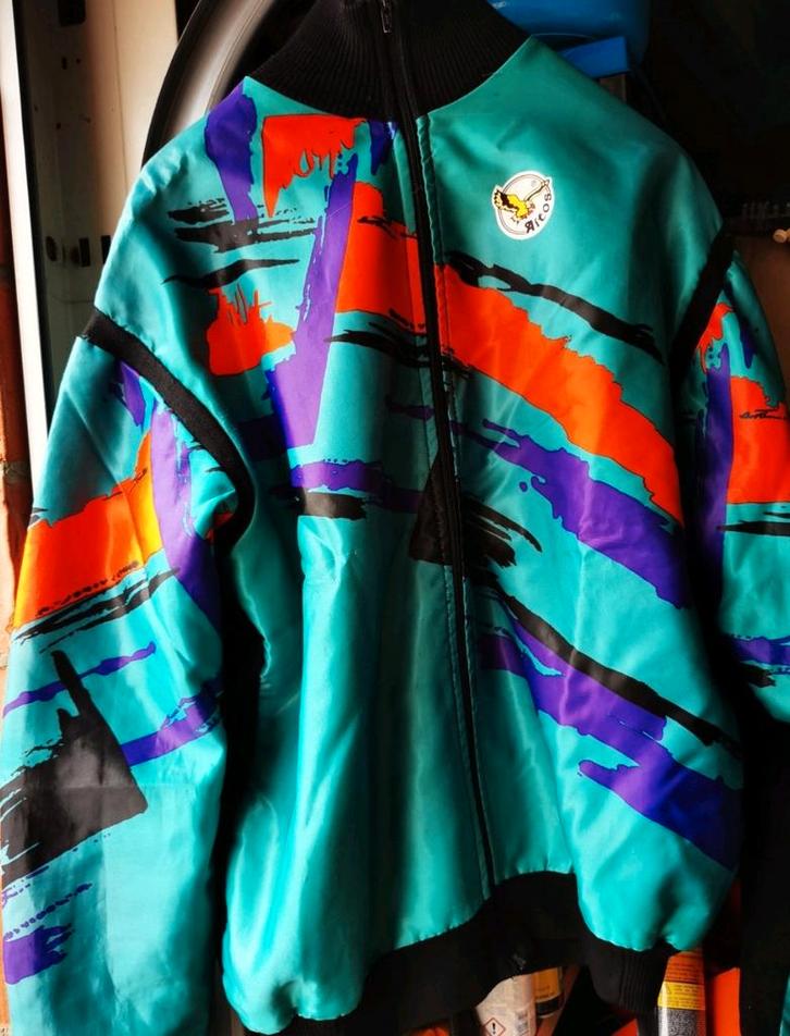 Aitos retro wieler renners  jasje met rits  multicolor, Fietsen en Brommers, Fietsaccessoires | Fietskleding, Zo goed als nieuw